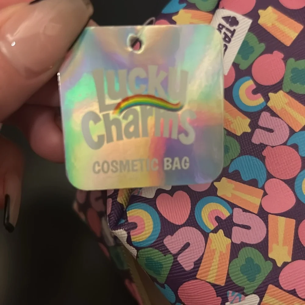 Lucky charms cosmetic bag